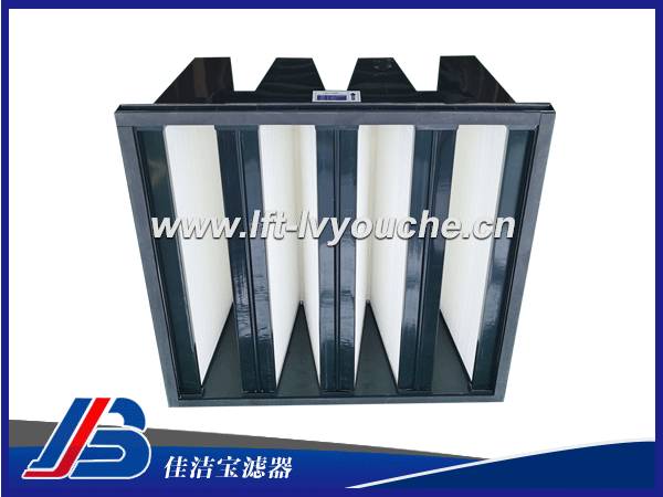 592*592*292(4V型)空氣過濾器馬鞍濾組合式大風量空氣過濾器是佳潔寶濾器生產的一款板框濾,也叫v型馬鞍濾,W型高效空氣過濾器,是用在養豬場通風系統中的空氣過濾器,這種過濾器組合式的大風量空氣過濾器構造,能高效過濾空氣中的雜質,凈化室內空氣,可以廣泛用在空調系統,養殖業,大風量通風系統,制藥、食品、醫院、無塵室等的過濾系統。可作中、高效過濾系統的末端或超高效過濾系統的前端過濾預過濾。